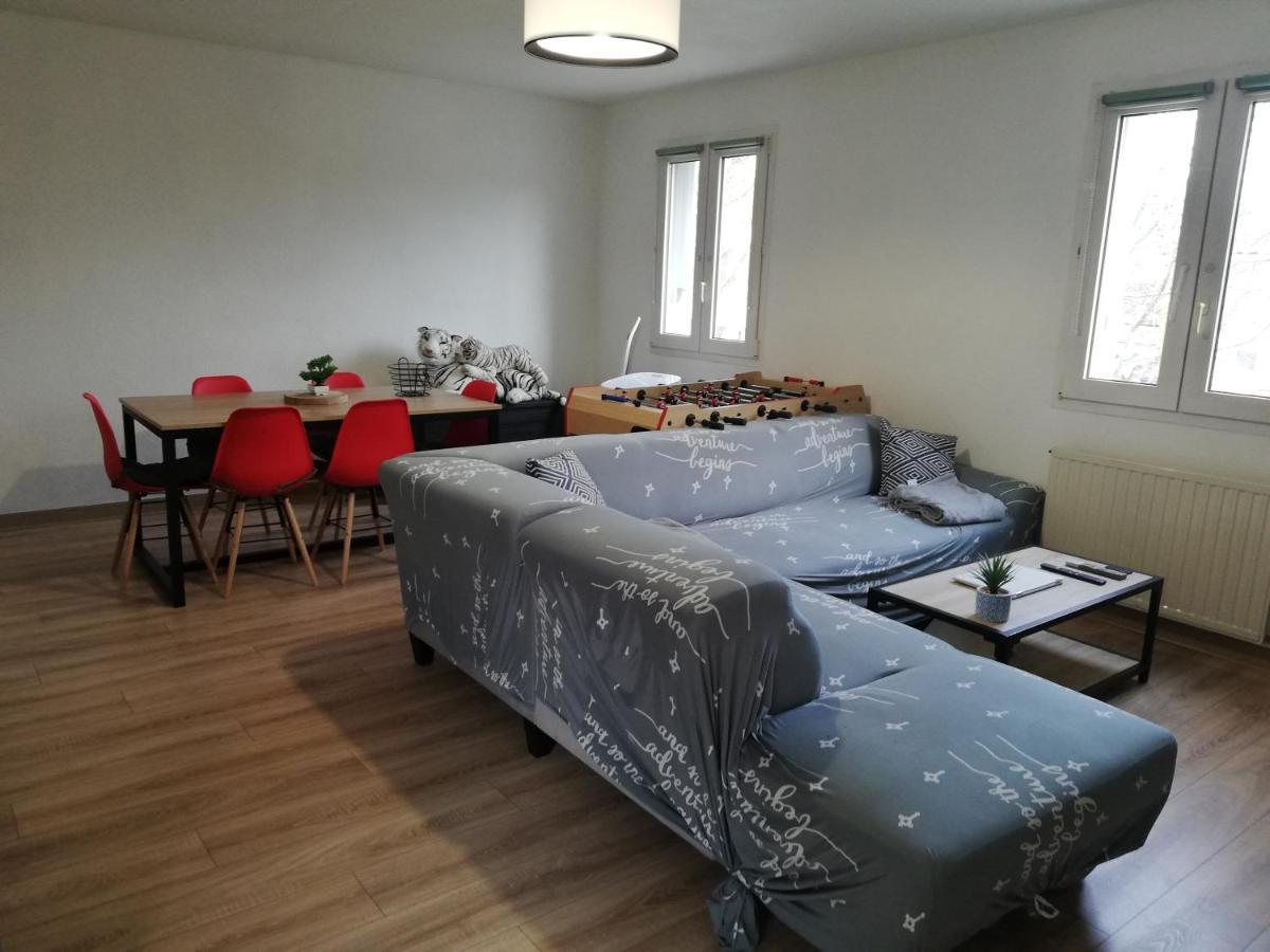 Appartement Grand T3 avec clim, parking et terrasse privative - Agen Extérieur photo